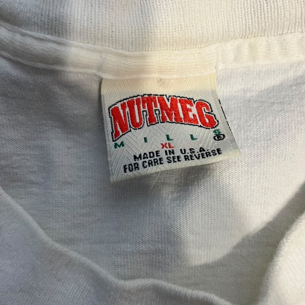 Vintage 1991 Nutmeg MLB Colorado Rockies T-shirt XL Single Stitch Patch Logo - Picture 4 of 5